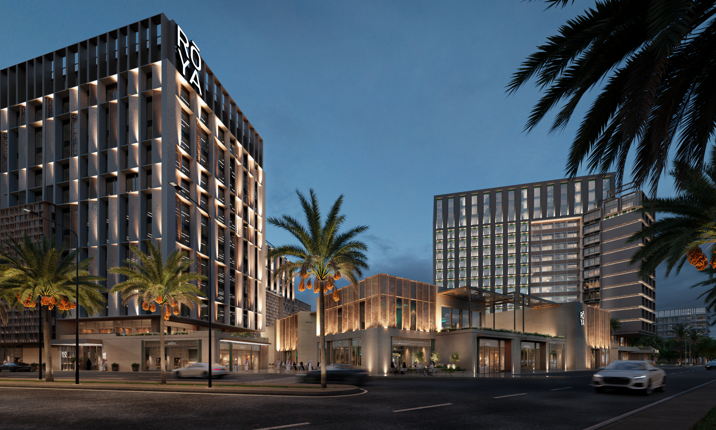 A Retail and Hospitality Destination - Modern Hijazi Architecture Four