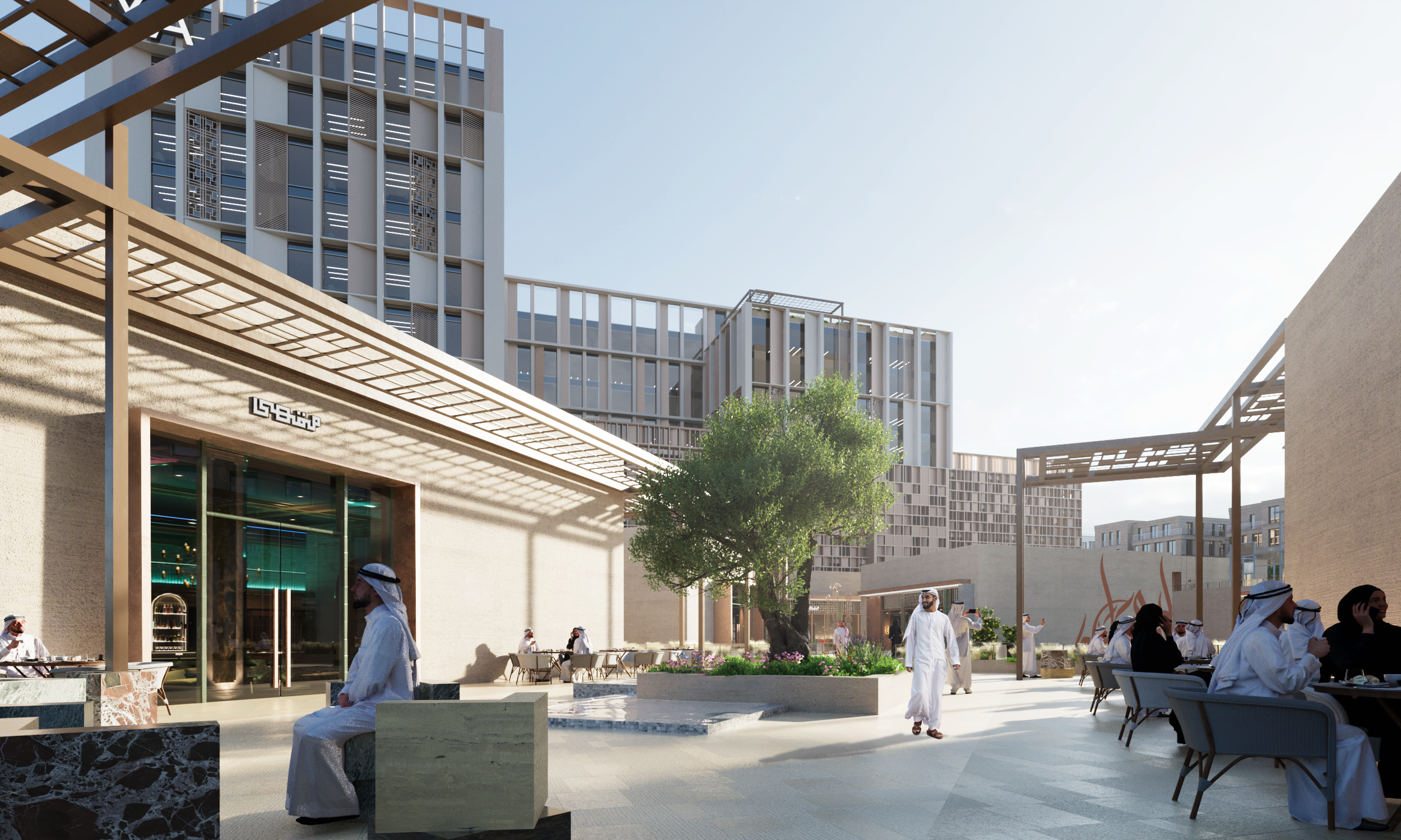 A Retail and Hospitality Destination - Modern Hijazi Architecture Six