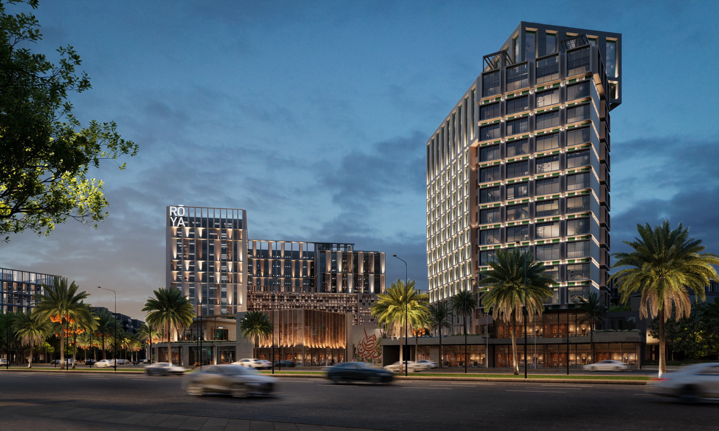 A Retail and Hospitality Destination - Modern Hijazi Architecture Two